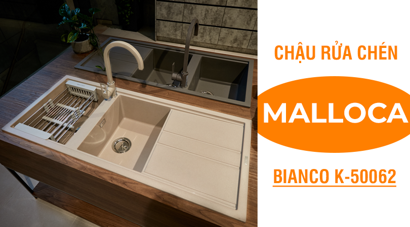 Đôi nét về chậu rửa chén Malloca BIANCO K-50062